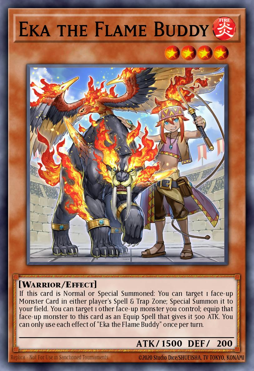 Flame Buddy Erca the Fire Beast Tamer